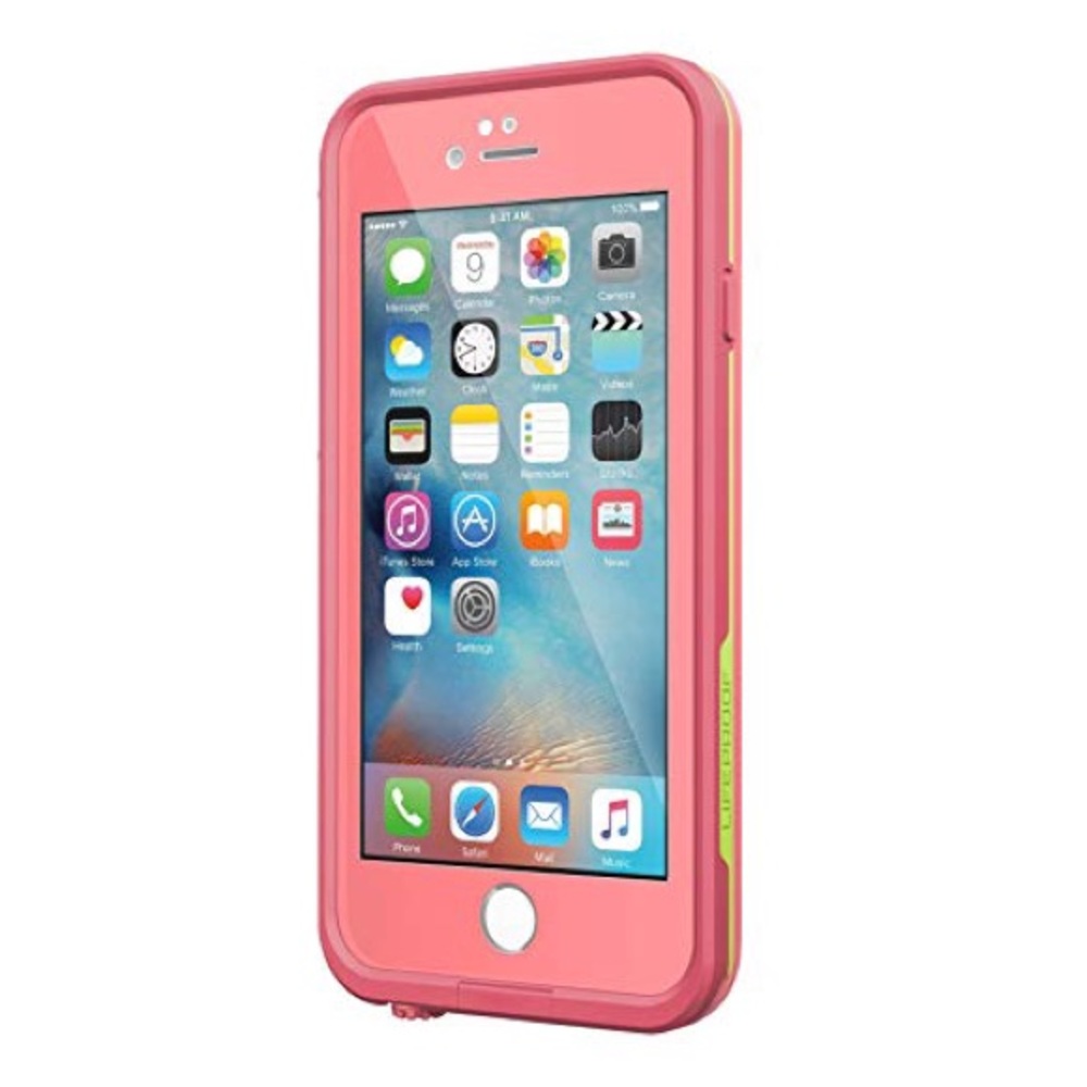 Pink life proof case, iPhone 6s